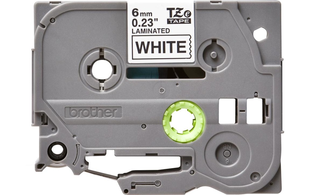 P-TOUCH Ruban P-Touch 6mm blanc-noir