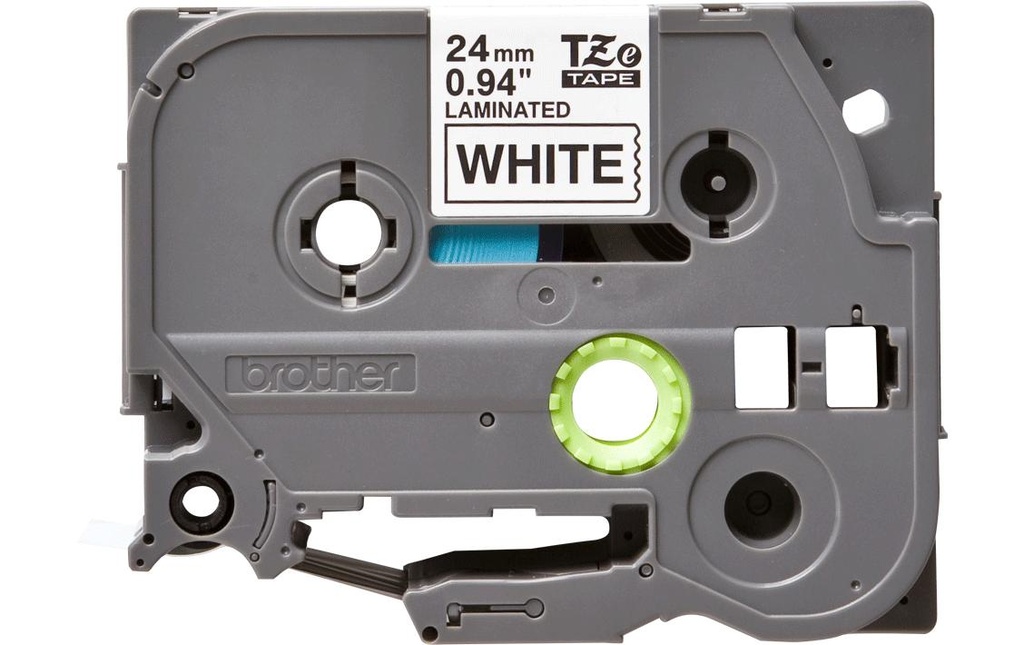 P-TOUCH Ruban P-Touch 24mm blanc-noir