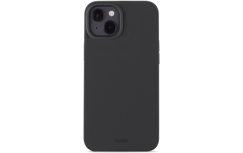 Holdit Coque arrière Silicone iPhone 14 Plus Noir