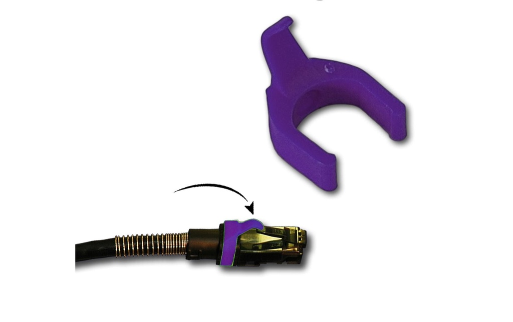 Patchsee PatchClip 50 Pièce/s Violet