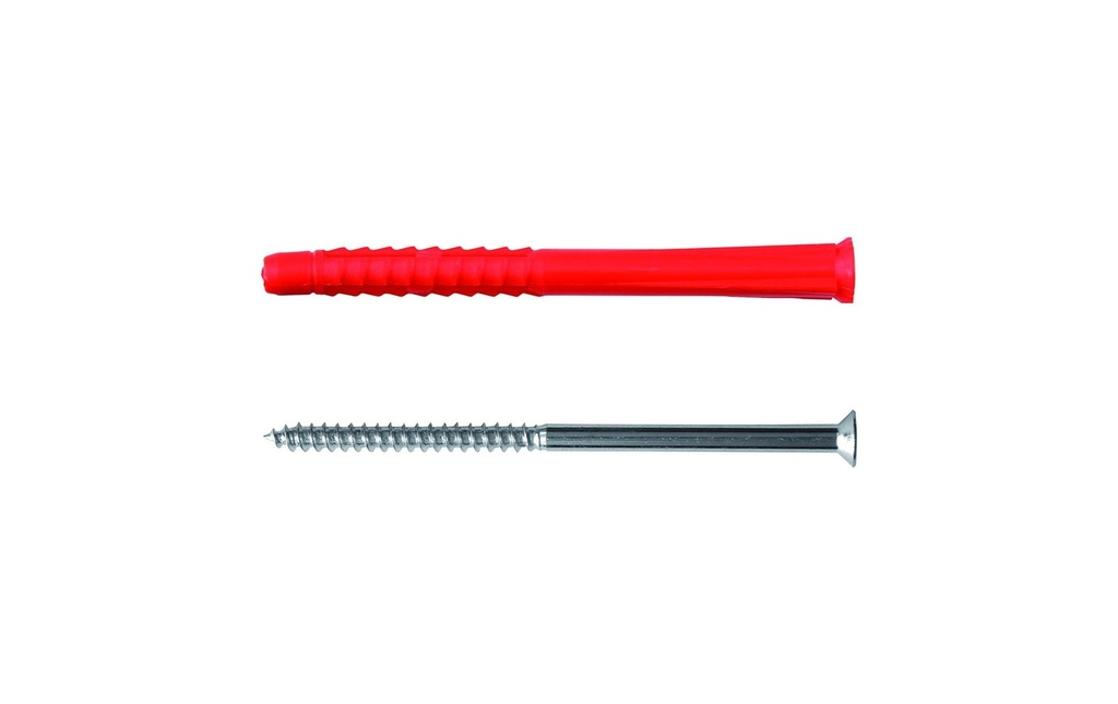 Tox-Dübel Chevilles longues polyvalentes Constructor 6x80 mm + vis 50 Pièce/s