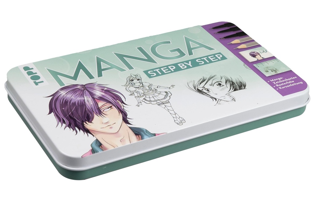Frechverlag Kits de peinture Manga 15 pièces