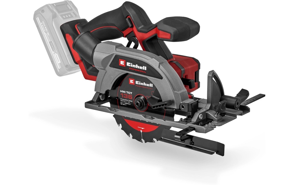 Einhell Professional Scie circulaire portative sans fil TP-CS 18/136-C Li BL – Solo