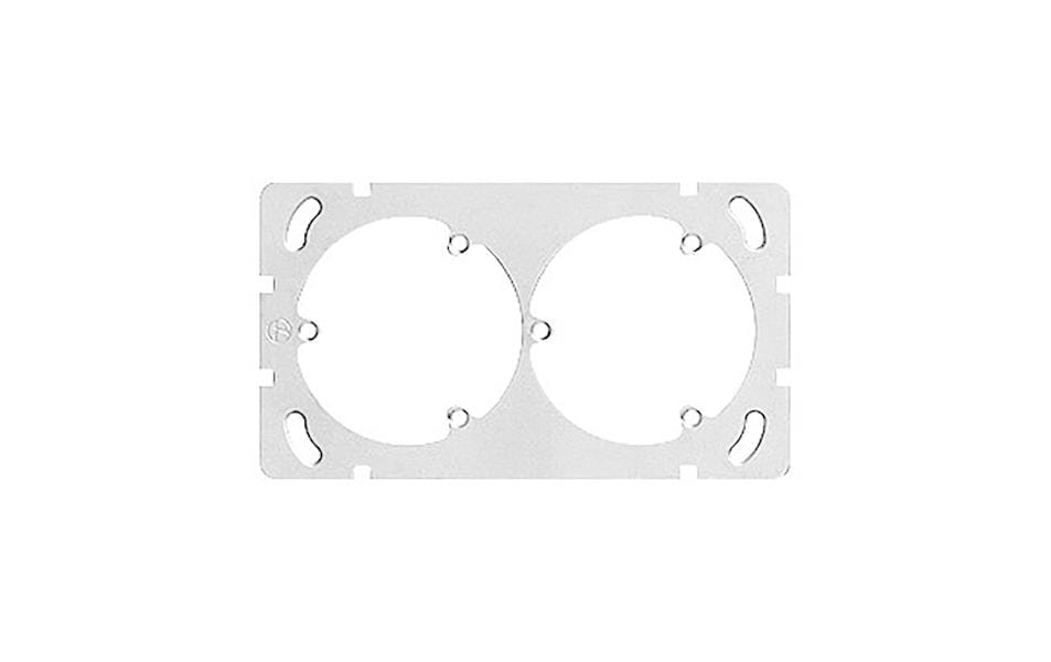 Feller EDIZIOdue Plaque de fixation 1x2
