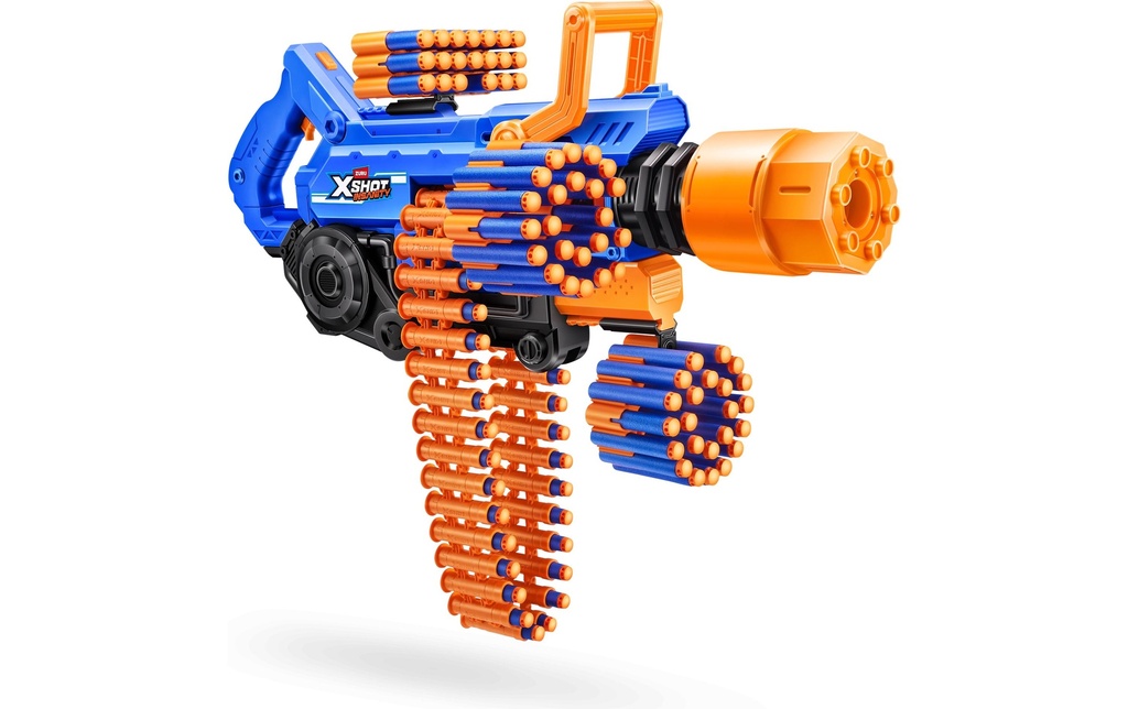 X-Shot Insanity Blaster Smoke N Barrel avec fléchettes
