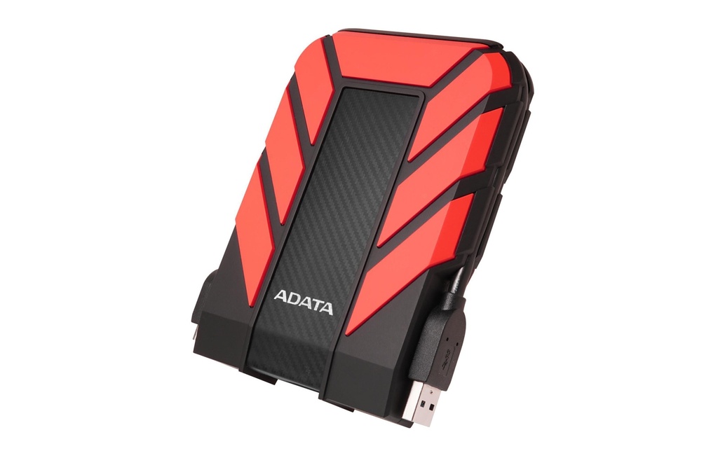 ADATA Disque dur externe AHD710P 1 TB, Rouge/Noir