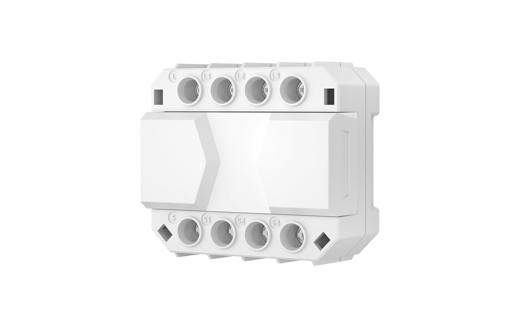 SONOFF Actionneur de commutation S-MATE triple 230 V 16 A Blanc