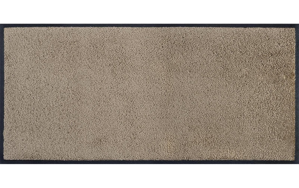 wash+dry Tapis de sol Taille des chaussures, 35 x 75 cm Beige
