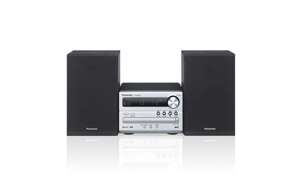 Panasonic Installation micro-HiFi SC-PM254 argentés