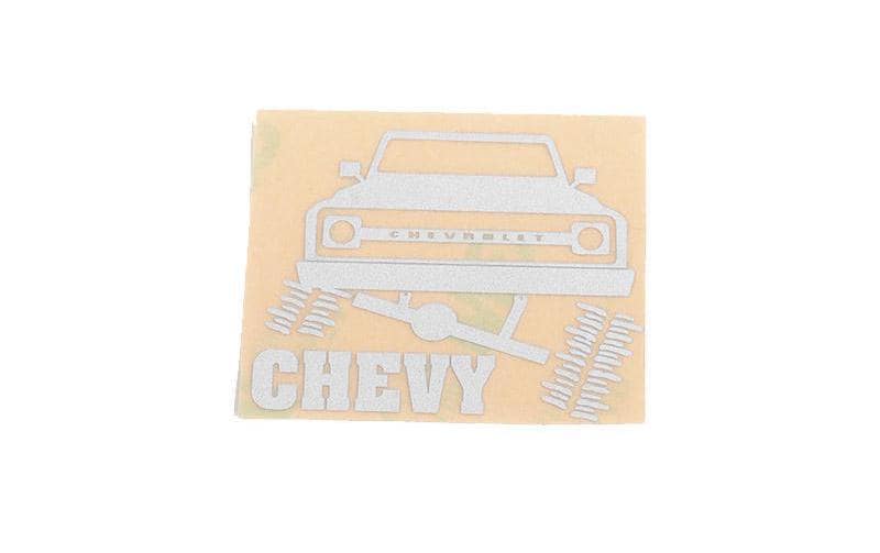 RC4WD Autocollant Chrome Chevy Decals