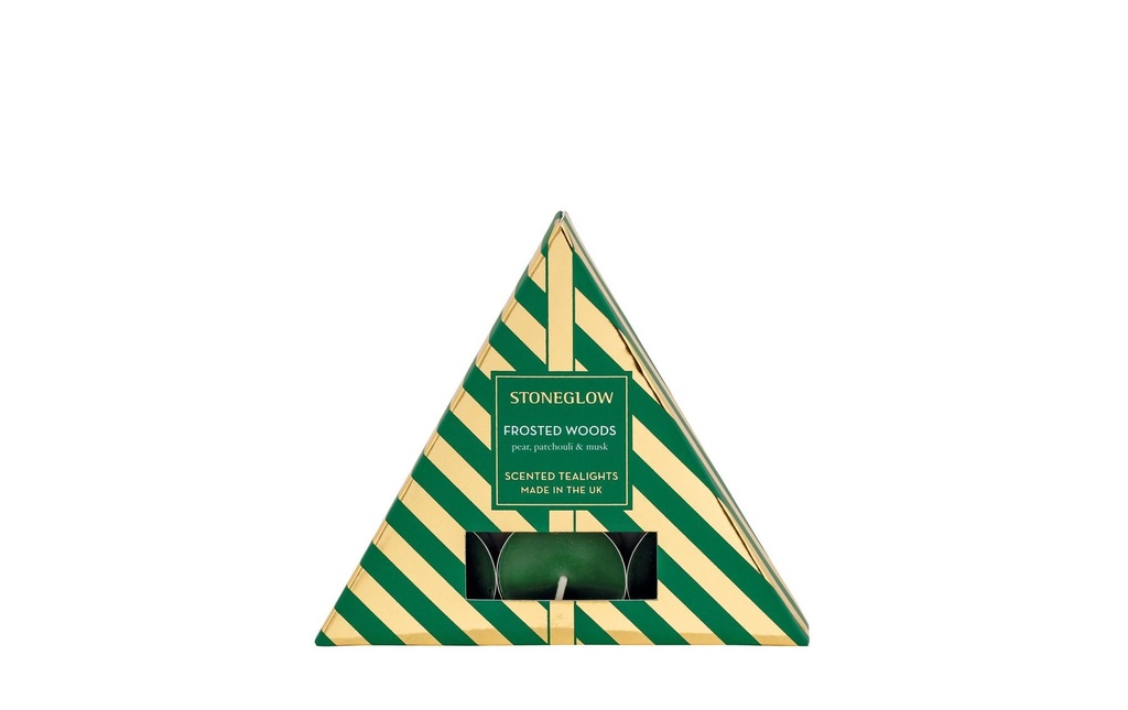 Stoneglow Bougie chauffe-plat Frosted Woods Vert