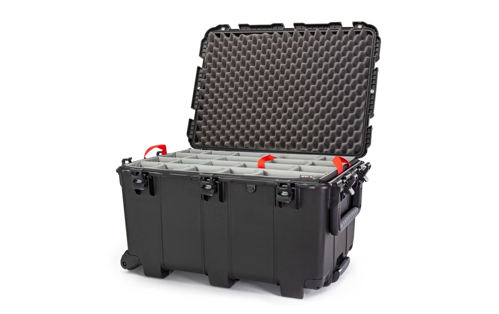 Nanuk Valise en plastique 975 - avec séparateur Noir