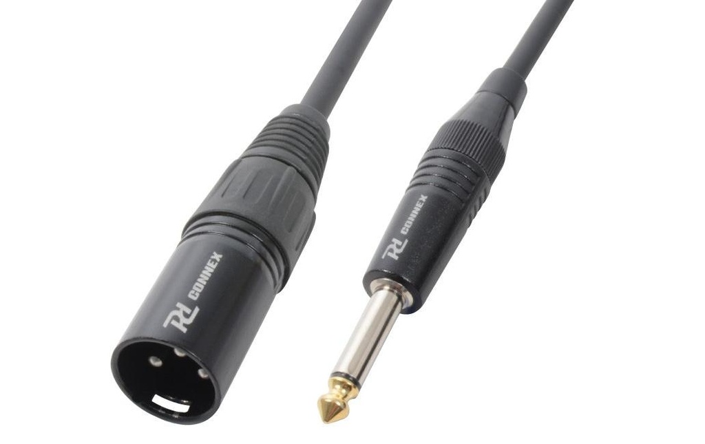 PD Connex CX38-1 XLR 3 pôles, mâle - jack 6.3 mm, mâle 1.5 m