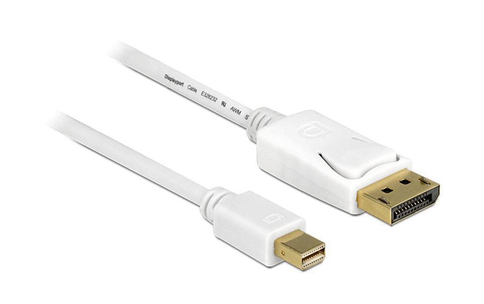 Delock Câble Mini-DisplayPort – DisplayPort, 5 m 4K 60 Hz