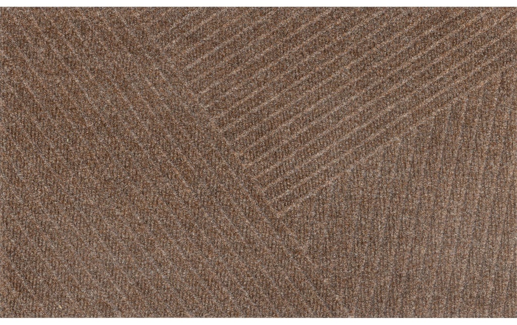 wash+dry Tapis de sol Dune Stripes 45 cm x 75 cm, Taupe