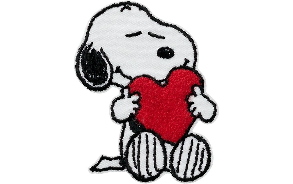 Mono-Quick Image thermocollante Cœur de Snoopy 1 Pièce/s