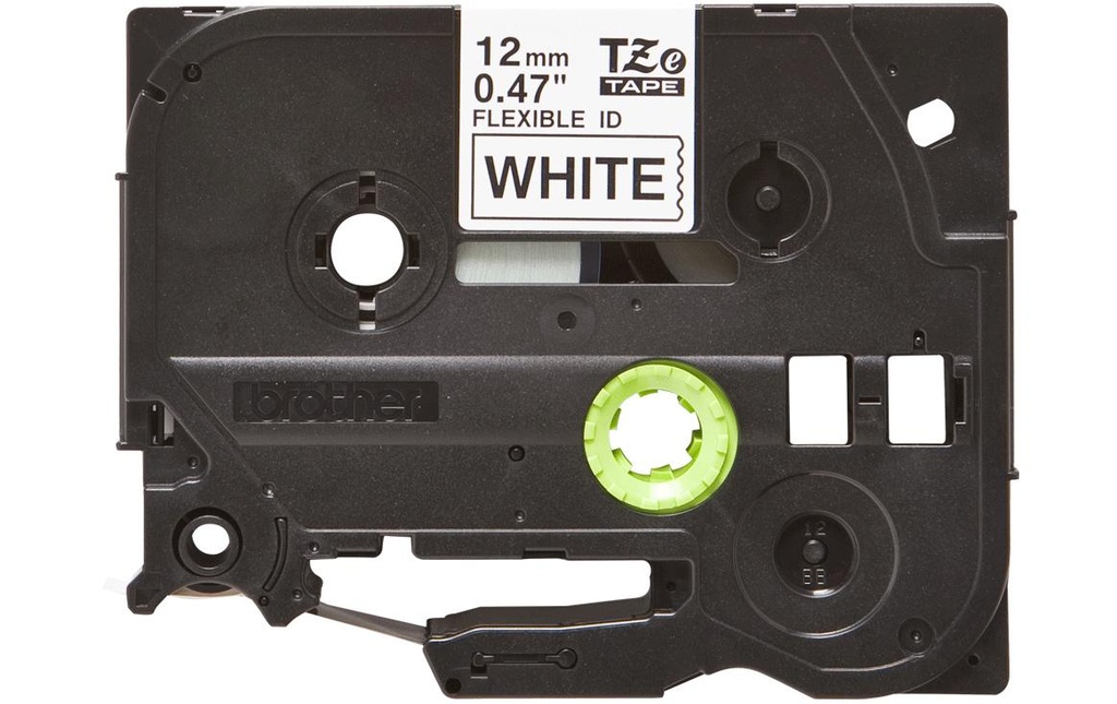 P-TOUCH Ruban P-Touch 12mm blanc-noir