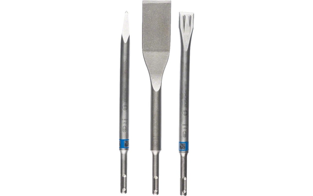 Bosch Professional Kits de burins SDS Plus 3 parties