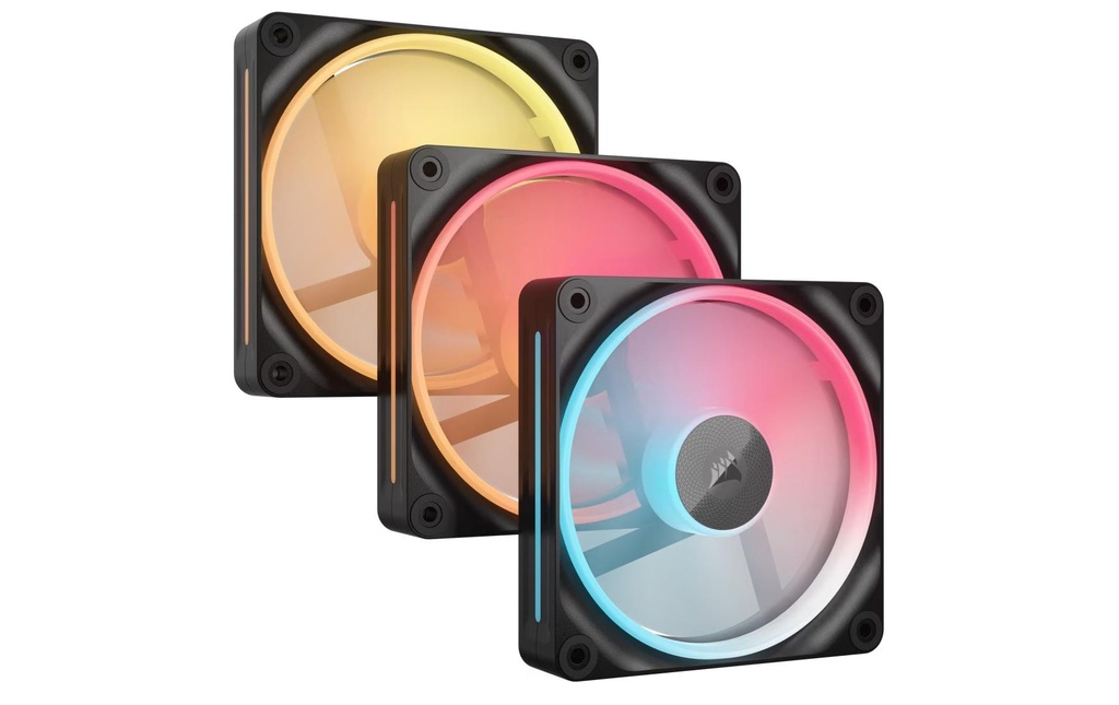 Corsair Ventilateur PC iCUE LINK LX120-R RGB Lot de 3