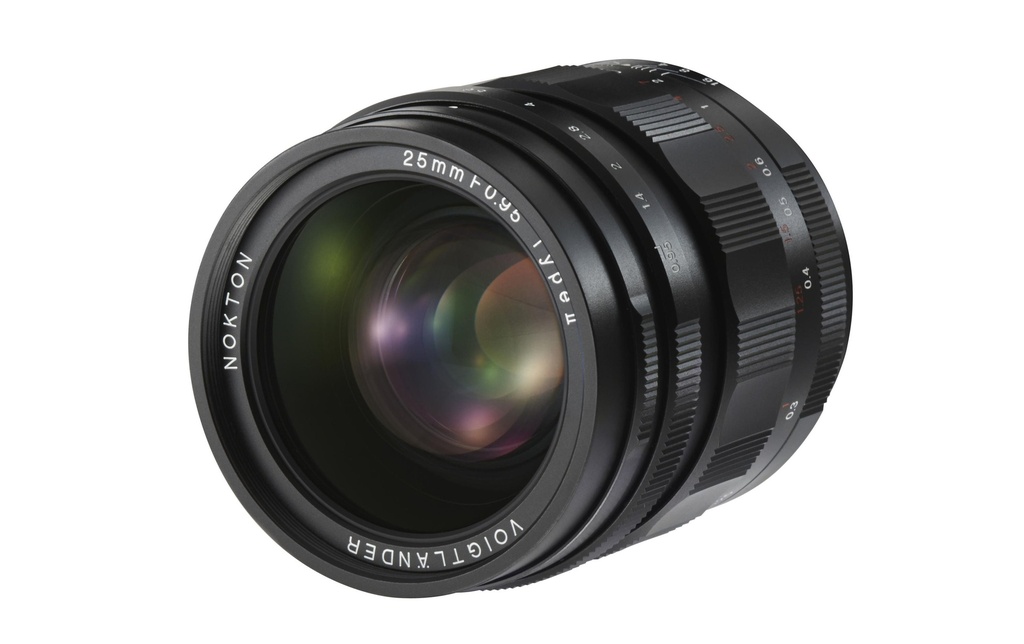 Voigtländer Longueur focale fixe Nokton 25mm F/0.95 II – MFT