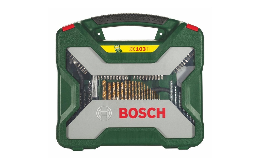 Bosch Kits de forets et de bits X-Line Titanium 103 pièces