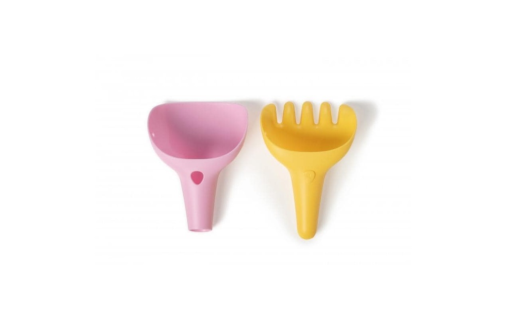 Quut Jouet de bac à sable Raki – Banana Pink 2 Pièce/s