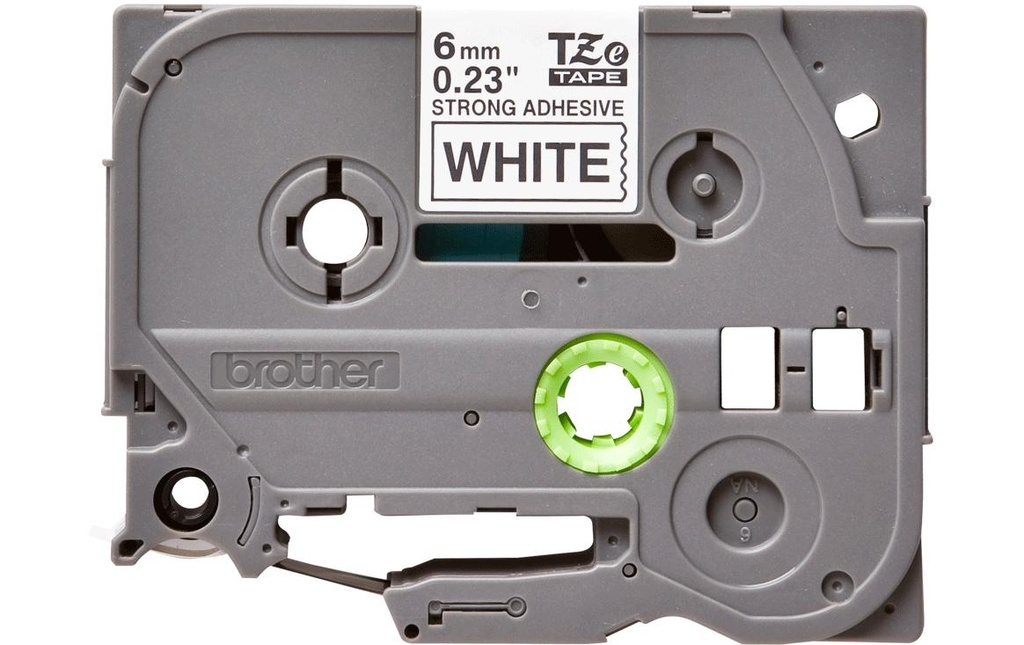 P-TOUCH Ruban P-Touch 6mm blanc-noir