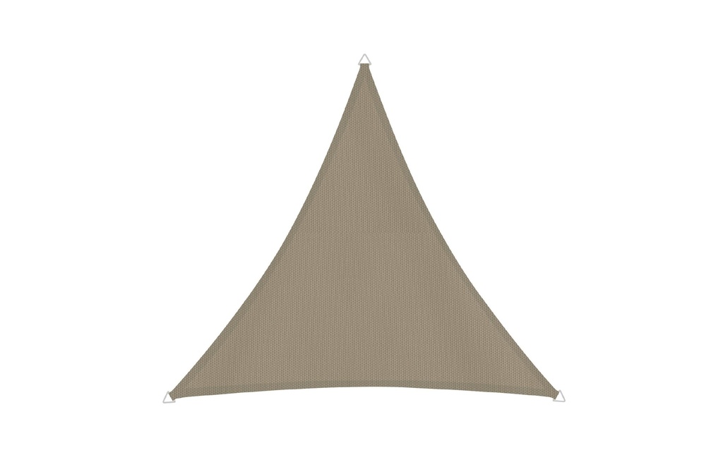 Windhager Voile d’ombrage Cannes, 4 m, Triangulaire, Taupe
