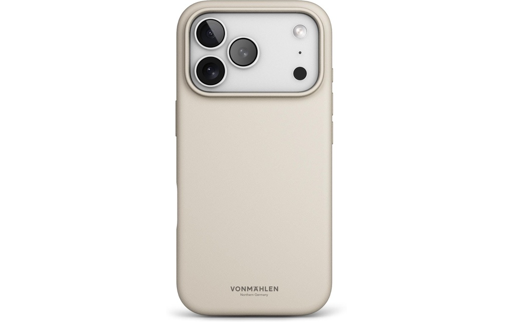 Vonmählen Coque arrière Soft Silicone iPhone 17 Pro Cream