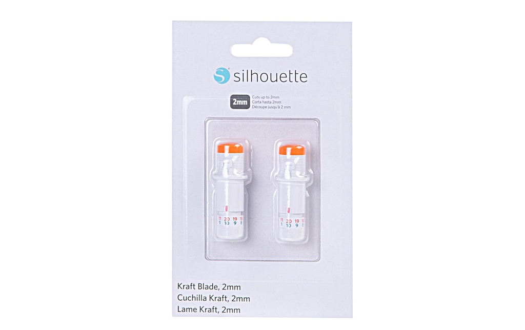 Silhouette Lame de rechange Lame de force Couteau pour coupe profonde