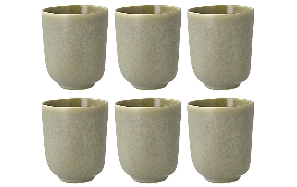 Villa Collection Gobelet à café Shoku 330 ml, 6 Pièce/s, Vert