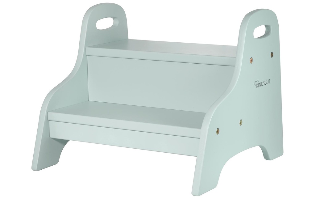 Kindsgut Escabeau Marchepied en bois Aqua