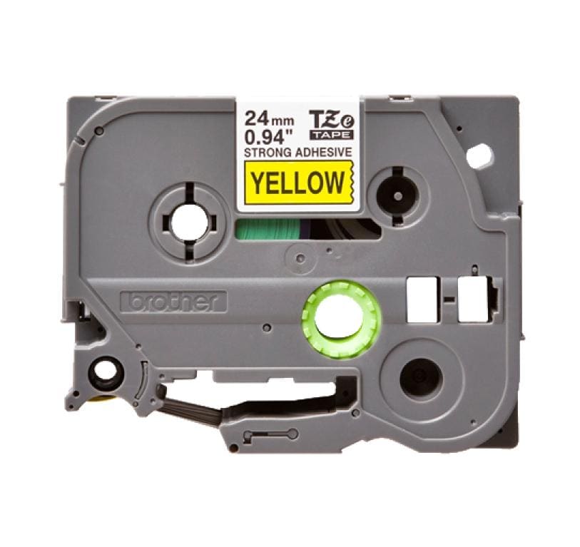 P-TOUCH Ruban P-Touch 24mm jaune-noir