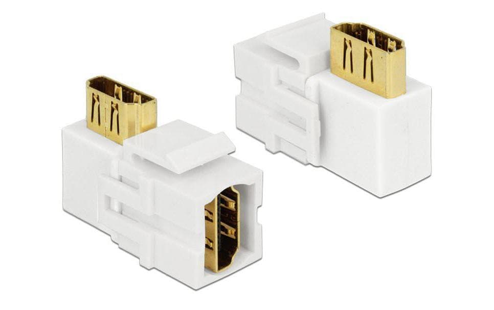 Delock Module Keystone HDMI type A, WS coudée à 90