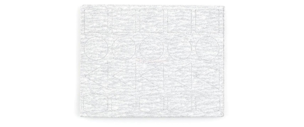 Proxxon Papier abrasif K400 60 pièces