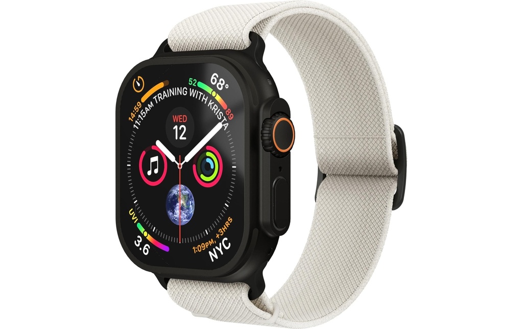 Vonmählen Bracelet Classic Nylon Loop Apple Watch 40/41/42 mm Cream