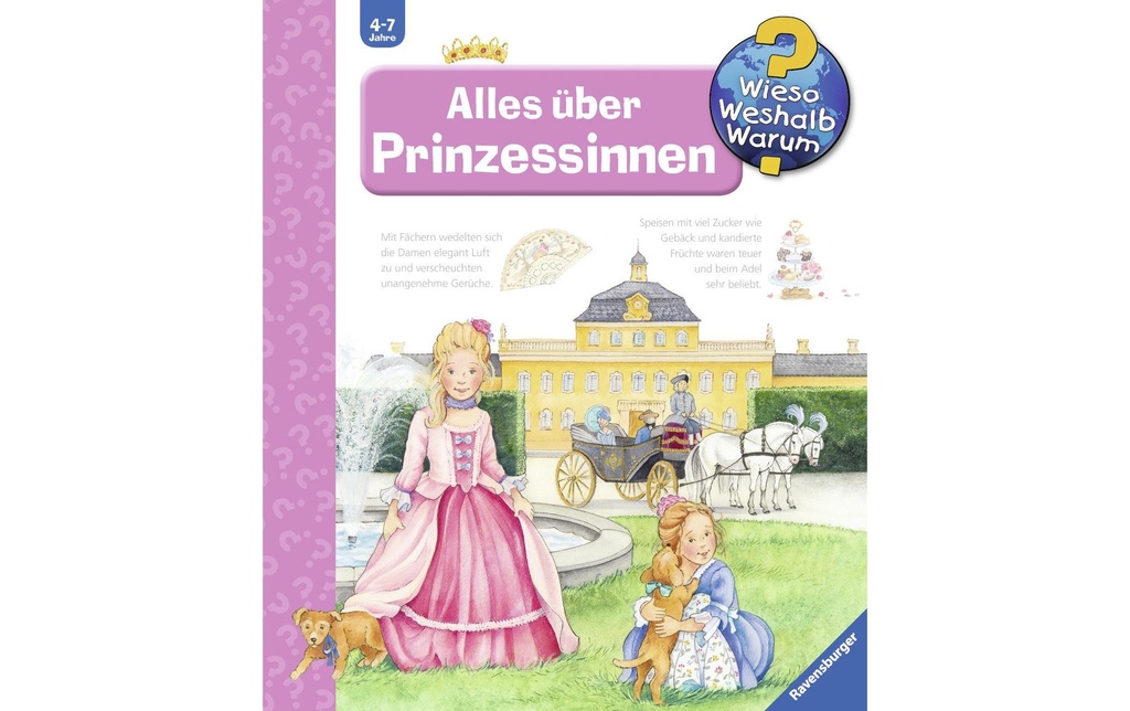 Ravensburger Livres pratiques pour enfants WWW Tout sur les princesses