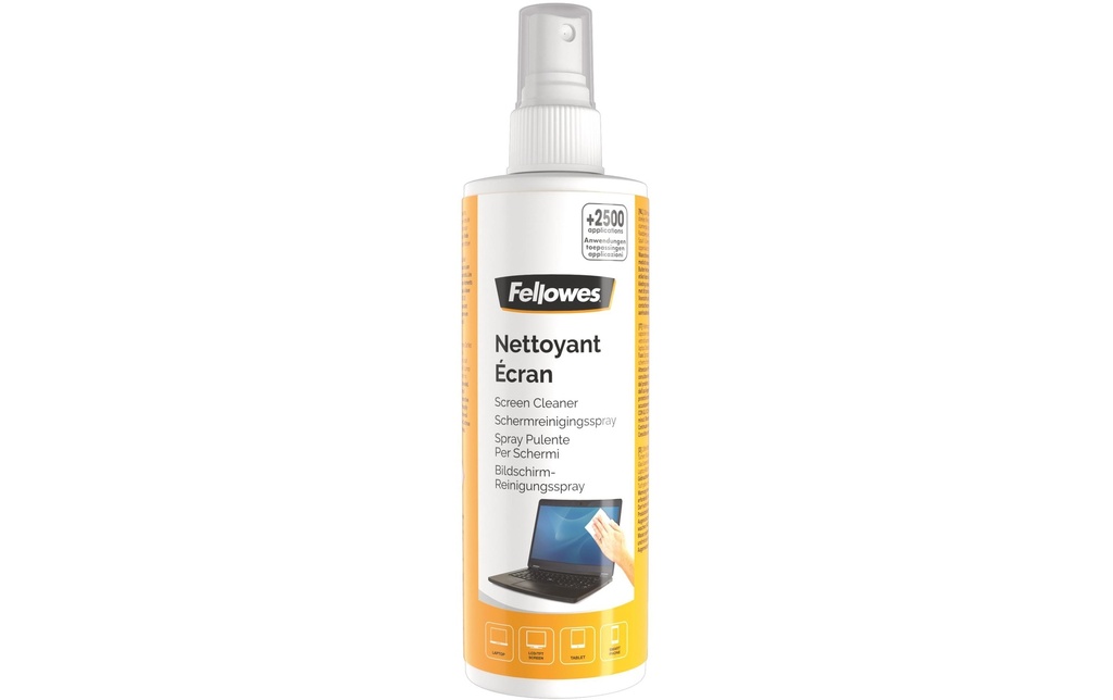 Fellowes Nettoyant pour écran Spray de nettoyage 250 ml