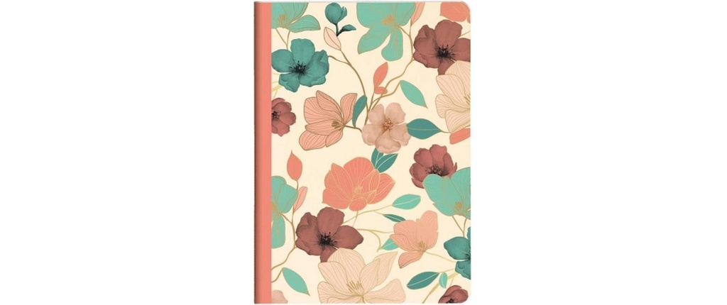 Clairefontaine Carnet de notes Gaia assortis, A5, À lignes, Beige