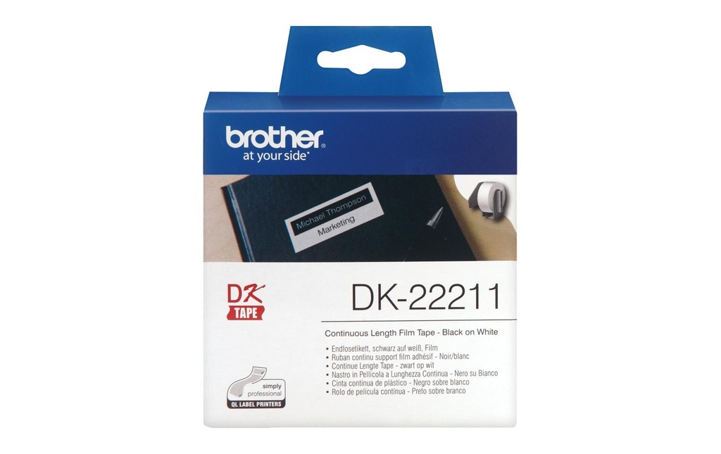 BROTHER Brother étiqu.cont.29mmx15.24m