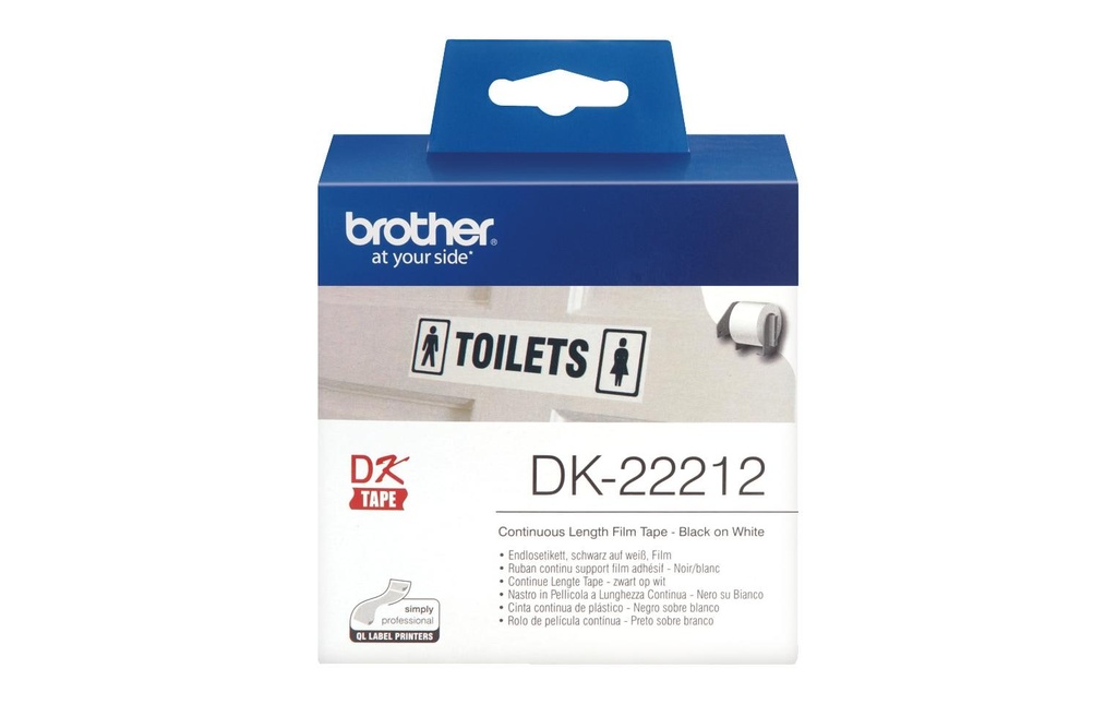 BROTHER Brother étiqu.cont.62mmx15.24m