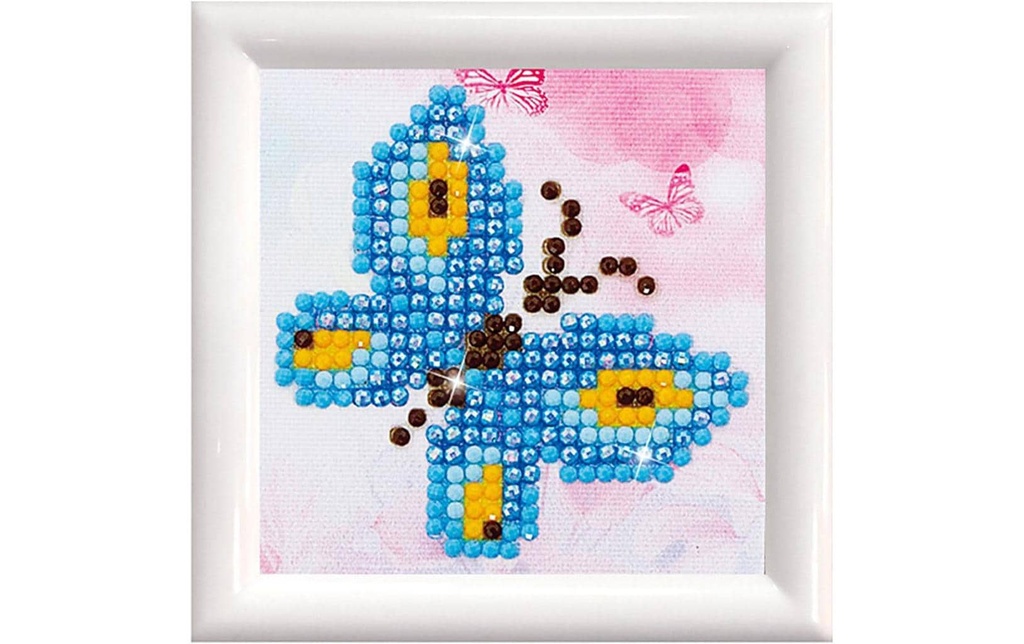 Diamond Dotz Kits de bricolage Butterfly avec cadre