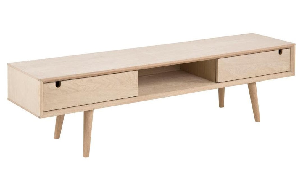 AC Design Meuble TV Century Marron, 160 x 38 x 43 cm