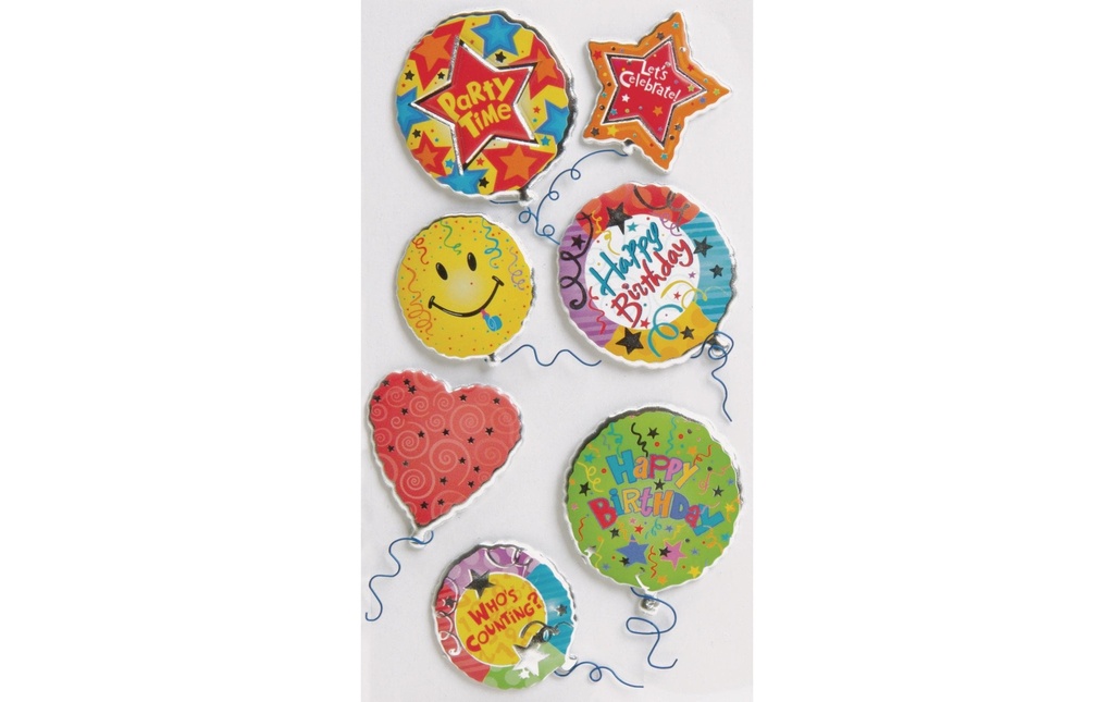 Heyda Autocollant à motif Mix Anniversaire 2