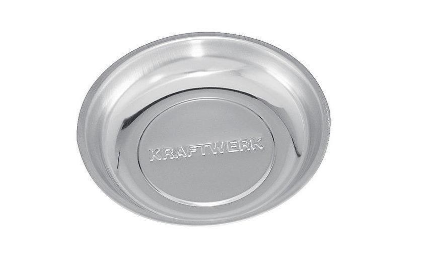 Kraftwerk Assiette magnétique Ø150x40x40 mm inoxydable
