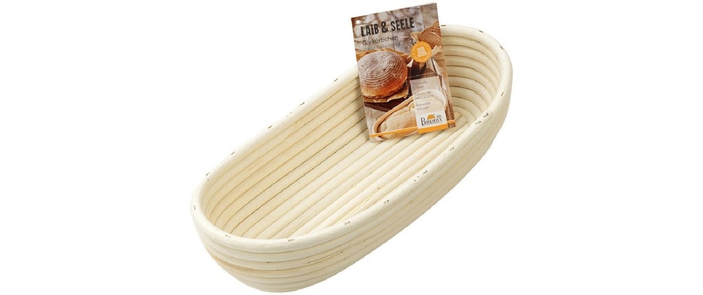 RBV Birkmann Panier d’épreuves Laib und Seele 30 x 14 cm, beige