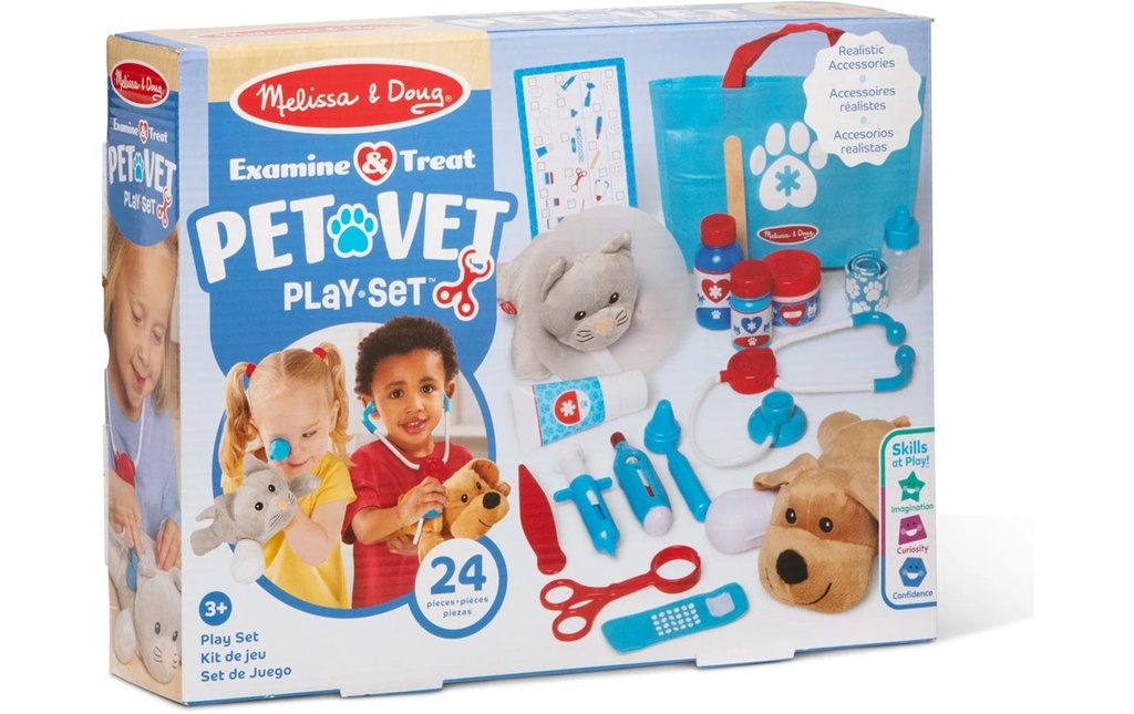 Spinmaster Set de jeu vétérinaire Melissa et Doug