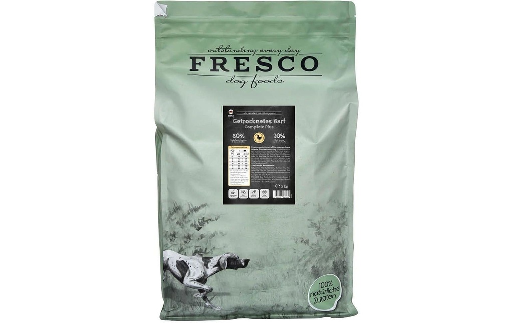 FRESCO Alimentation sèche BARF Complete Plus Poulet, 5 kg