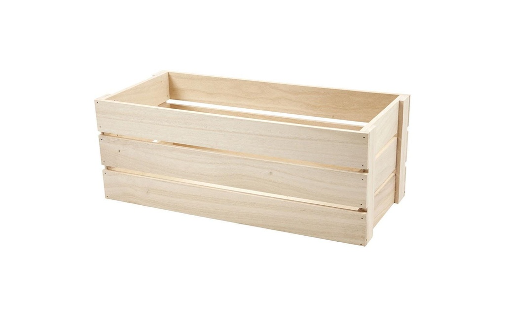 Creativ Company Article en bois 45 cm Caisse à pommes