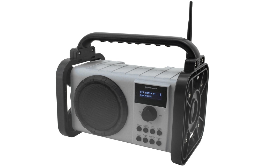 soundmaster Radio de chantier DAB80 Gris